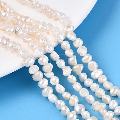Natural Cultured Freshwater Pearl Beads Strands PEAR-T006-18A-1