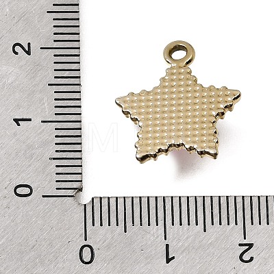 UV Plating Alloy Crystal Rhinestone Pendants RB-CBAD37D-23G-1