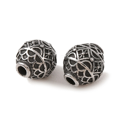 304 Stainless Steel Beads SA-CBAFBAB-09AS-E-1