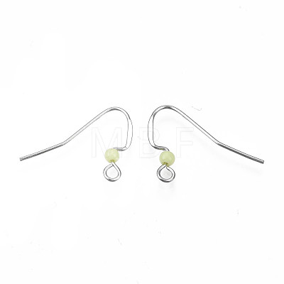304 Stainless Steel Earring Hooks STAS-S057-62-1