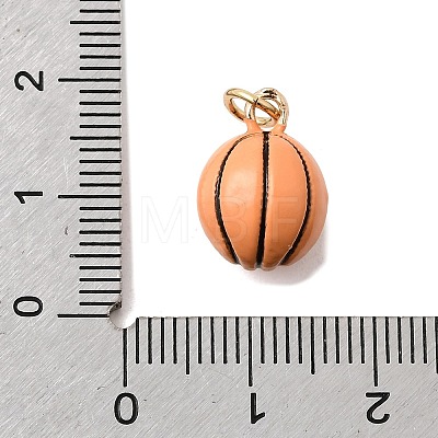 Brass Enamel Pendants KK-F940-07B-G07-1