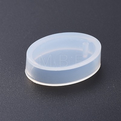 Oval Shape DIY Silicone Pendant Molds AJEW-P038-01-1