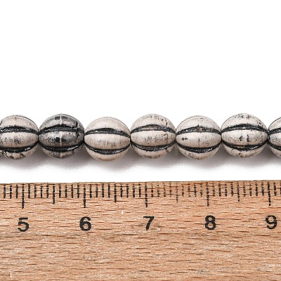 Vintage Handmade Porcelain Beads Strands PR-CBAA37B-09I-1