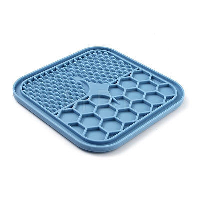 Silicone Dog Lick Mat AJEW-C005-01A-1