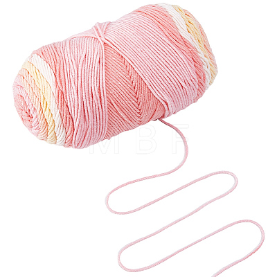 Cotton with Acrylic Fibers Knitting Yarn DIY-WH20055-121B-1