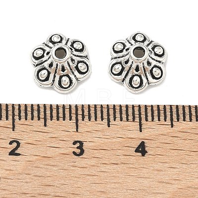 Tibetan Style Bell Filigree Bead Caps LS-TIBE-A23845-AS-FF-1