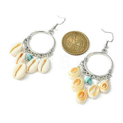 Alloy Dangle Earrings EJEW-TA00287-1