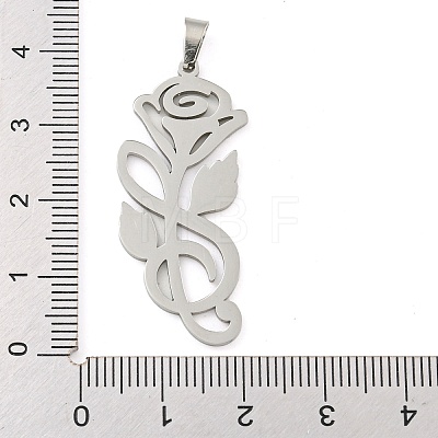 Non-Tarnish 304 Stainless Steel Pendants STAS-Z076-15P-1