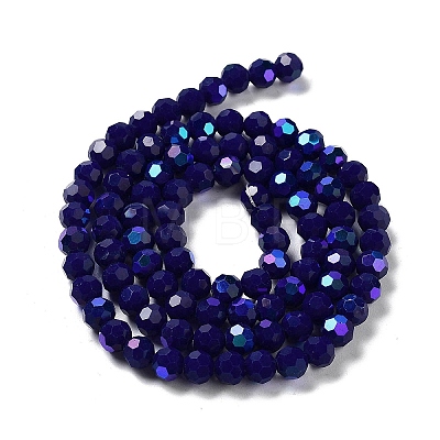 Opaque Glass Beads Strands LS-EGLA-A035-P6mm-L09-1