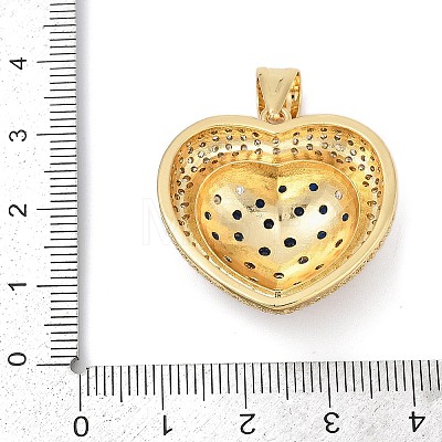 Brass Micro Pave Cubic Zirconia Pendants KK-A241-12G-03-1