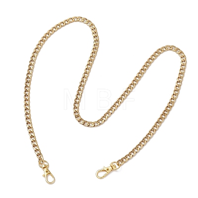 3Pcs 3 Sizes 304 Stainless Steel Curb Chain Purse Chains AJEW-BA00160-1