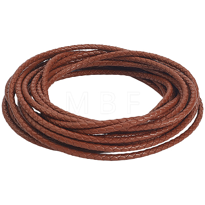 5M Round Braided Cowhide Letter Cord WL-GF0001-34B-02-1