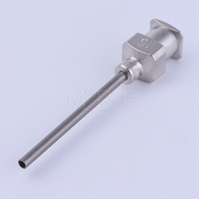 Stainless Steel Fluid Precision Blunt Needle Dispense Tips TOOL-WH0103-16M-1