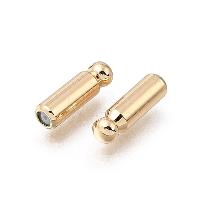 Brass Lapel Stick Pin End Cap FIND-Z123-01G-1