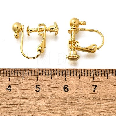 316 Stainless Steel Clip-on Earring Findings EJEW-R019-01G-1