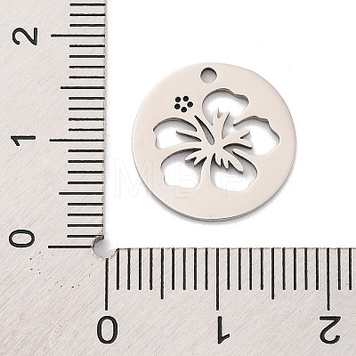 Non-Tarnish 201 Stainless Steel Charms STAS-U016-02P-1