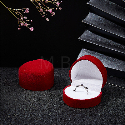 Heart Shape Velvet Ring Boxes VBOX-PH0001-01-1