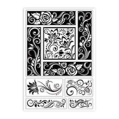 Custom PVC Plastic Clear Stamps DIY-WH0448-0603-1