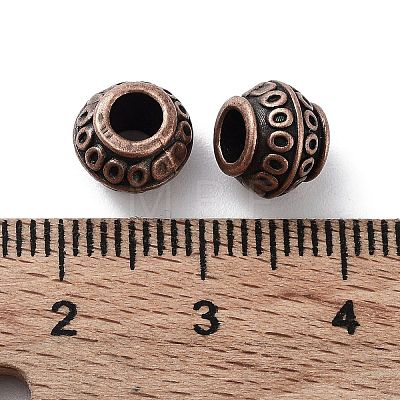 Tibetan Style Alloy Beads X-FIND-Q094-38R-1