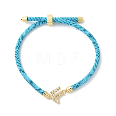 Adjustable Nylon Cord Bracelets BJEW-C096-01G-06-1