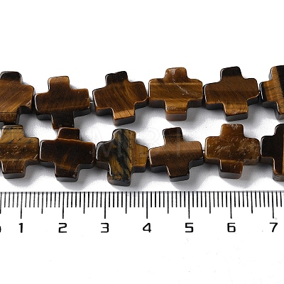 Natural Tiger Eye Beads Strands G-M418-B04-01-1