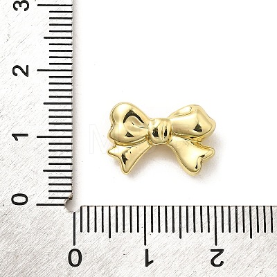 Bowknot Alloy Beads FIND-H015-05G-1