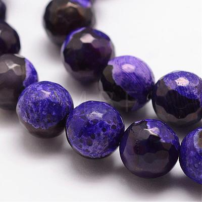 Natural Fire Crackle Agate Bead Strands G-K166-06F-10mm-03-1