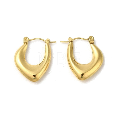 304 Stainless Steel Hoop Earrings for Women EJEW-B054-04G-1