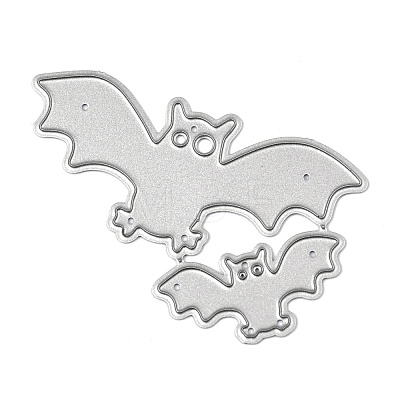 Halloween Bat Carbon Steel Cutting Dies Stencils DIY-R079-038-1