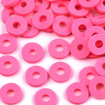 Handmade Polymer Clay Beads X-CLAY-Q251-6.0mm-31-1