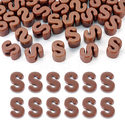 Opaque Acrylic European Beads LS-OACR-TAC0019-006S-1
