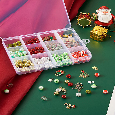 DIY Christmas Jewelry Making Finding Kit DIY-BY0001-37-1