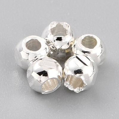 Brass Spacer Beads KK-O133-206A-S-1
