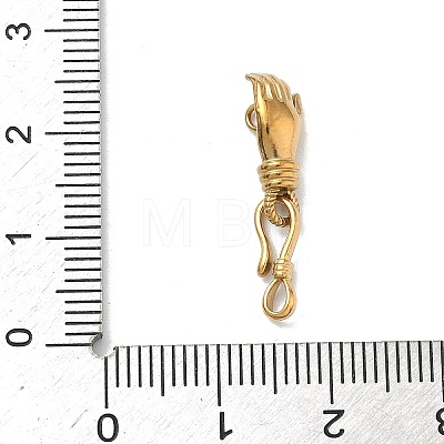 304 Stainless Steel S-Hook Clasps STAS-G373-04G-03-1