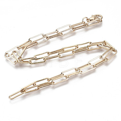 Brass Paperclip Chains MAK-S072-14B-G-1