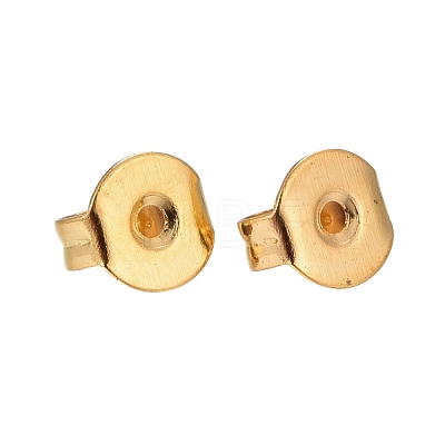 800Pcs 4 Style Brass Ear Nuts KK-LS0001-23-1