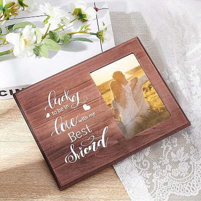 Olycraft MDF Photo Frames DJEW-OC0001-05F-1