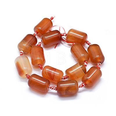 Natural Carnelian Beads Strands G-I245-04A-1