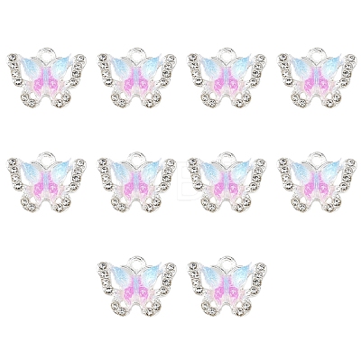 10Pcs Alloy Pendants FIND-YW0009-29C-1