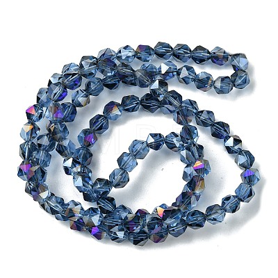 Electroplate Glass Beads Strands EGLA-K061-07A-HR01-1