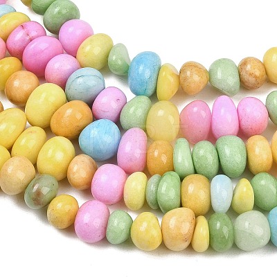 Dyed Natural White Jade Beads Strands GG-CBACF26-A03-05-1