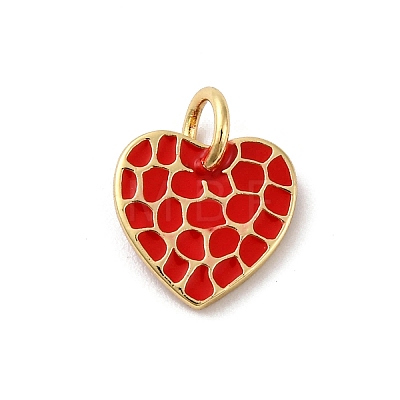 Brass Enamel Charms KK-Q098-23G-A-1
