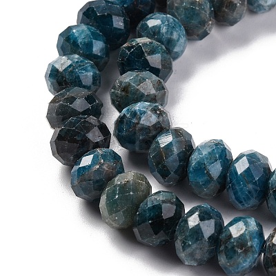 Natural Apatite Beads Strands G-K380-A22-02-1