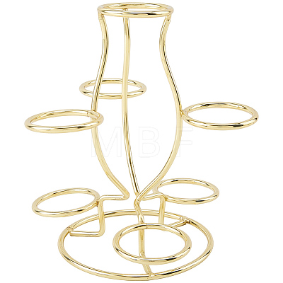 7-Slot Alloy Easter Egg Display Stands ODIS-WH20010-13A-G-1