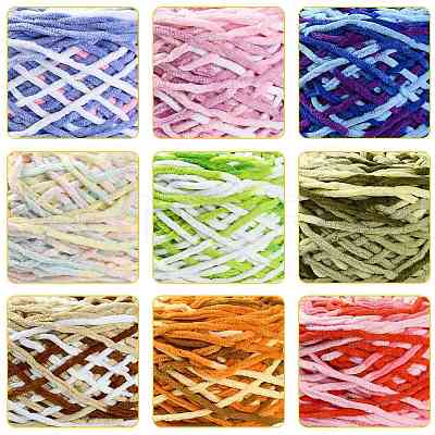 4 Bundles Polyester Yarn FB-FSB9EF-01H-1