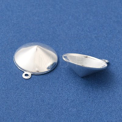 Ion Plating(IP) 304 Stainless Steel Pendant Pointed Back Rhinestone Settings STAS-U025-05E-S-1