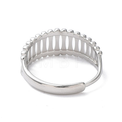 304 Stainless Steel Hollow Adjustable Rings RJEW-D006-27P-1