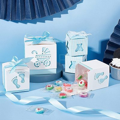   30 Sets 3 Style Paper Gift Box CON-PH0002-60-1