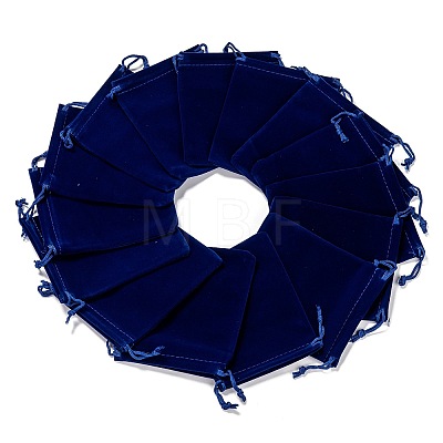 Rectangle Velvet Pouches X-TP-R022-12x15-03-1