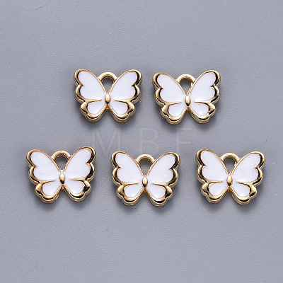 Alloy Enamel Charms X-ENAM-S121-070D-1